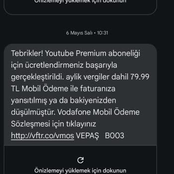 Ödenen Youtube Premium Ücreti İçin 15 Gündür Hizmet Ve İade Sorunu