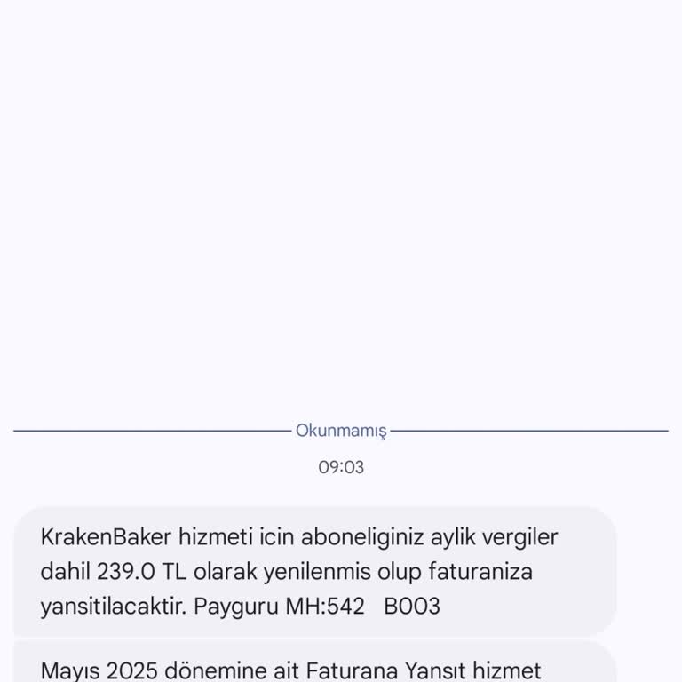 Bilgim Dışında Yapılan Mobil Ödeme Ve Üyelik Ücretleri Nedeniyle Mağduriyet
