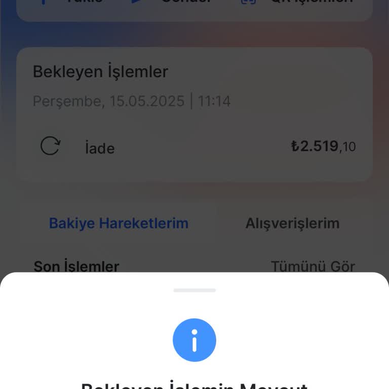 İptal Edilen İşlemde 15 Gündür Para İadesi Yapılmıyor, Müşteri Hizmetlerine Ulaşılamıyor
