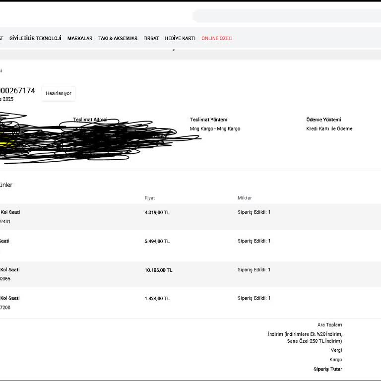 Siparişim 8 Gündür Kargolanmadı, Müşteri Hizmetleri İlgisiz