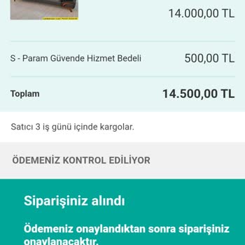 Siparişim Askıya Alındı, Paramı Geri Alamıyorum