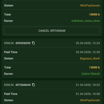 Çekim Talebim 17 Saattir Karşılanmıyor, Canlı Destek Yetersiz