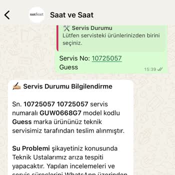 Garanti Kapsamındaki Saat İçin Haksız Tamir Ücreti Talebi