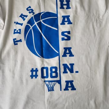 Zeng Dijital Tekstil Baskı Hizmetleri Tişörtte İsmi Kısaltmış