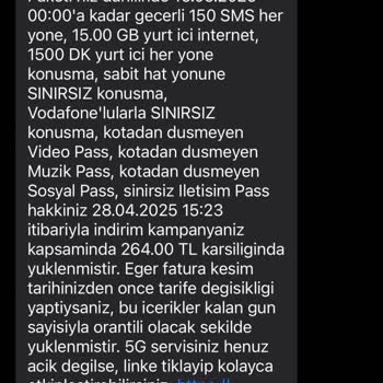 Eksik Tarife Tanımlaması Ve Haksız Yüksek Fatura Mağduriyeti Yaşadım