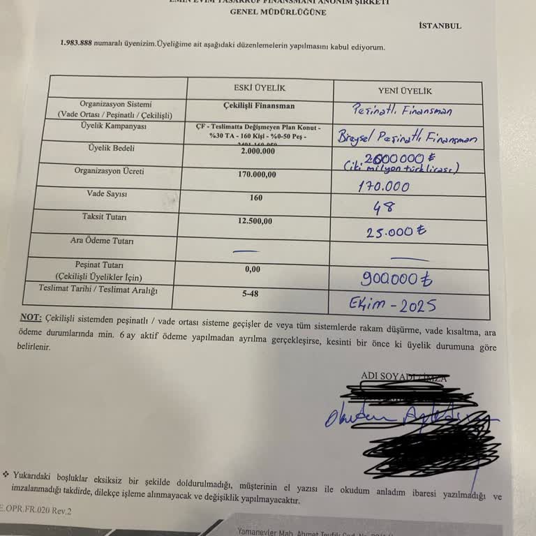 Erken Teslimat Vaadi Yerine Getirilmedi, Maddi Ve Manevi Mağduriyet Yaşıyorum