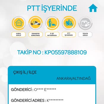 PTT Kargo 6 Gündür Şubede Bekleyen Kargom Teslim Edilmiyor