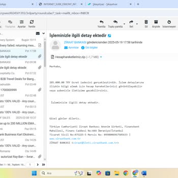 Yanlış Para İadesi Bildirimi Ve Sorumluluk Uyarısı