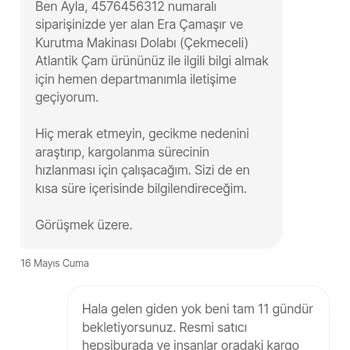 Hepsiburada'dan Sipariş Verdiğim Ürün Zamanında Kargoya Verilmedi Ve Müşteri Hizmetleri Yetersiz Kaldı