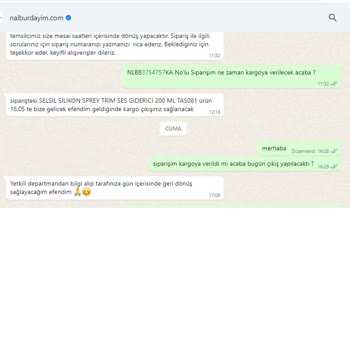 Siparişim 8 Gündür Kargoya Verilmedi, Firmadan Yanıt Alamıyorum