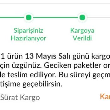 Sürat Kargo Müşteri Hizmetlerine Ulaşılamıyor Kargom 8 Gündür Teslim Edilmedi