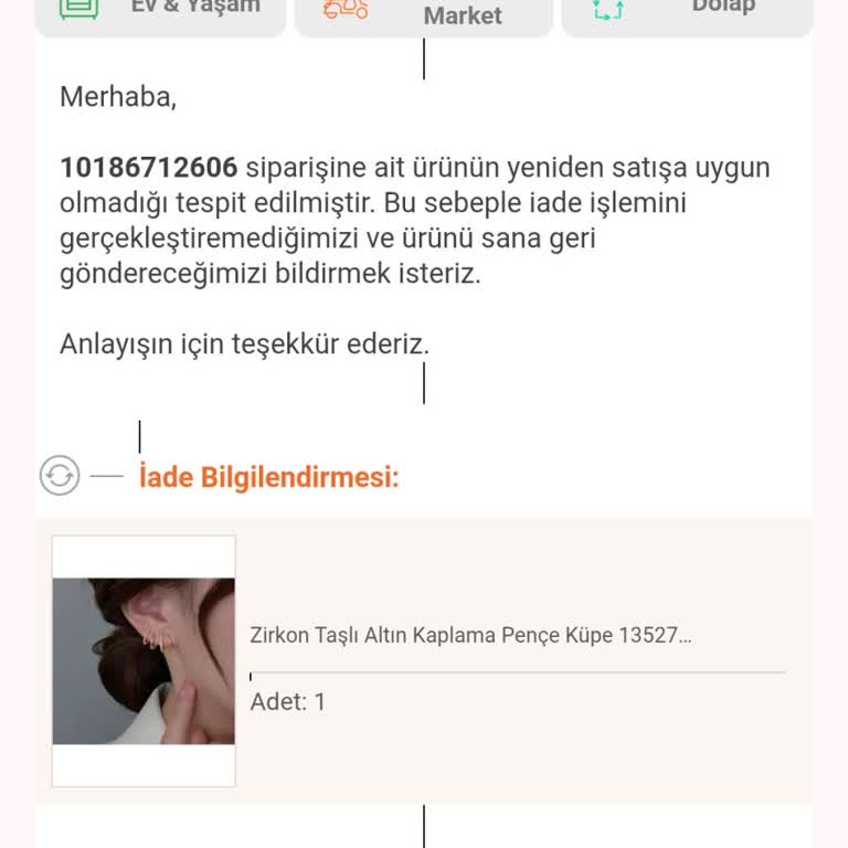 Trendyol Kırık Ürün Satışı