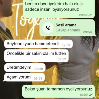 Eksik Gelen Davetiyeler Ve İlgisiz Müşteri Hizmetleriyle Yaşadığım Mağduriyet