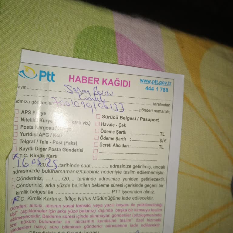 Teslimat Denemesi Yapılmadan Kargom Teslim Edilmedi