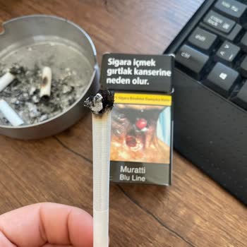 Muratti Blu Line Sigaralarda Odun Çıkıyor, Param Çöpe Gidiyor
