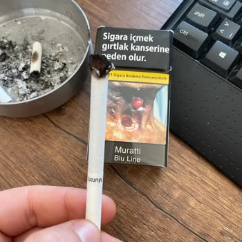 Muratti Blu Line Sigaralarda Odun Çıkıyor, Param Çöpe Gidiyor