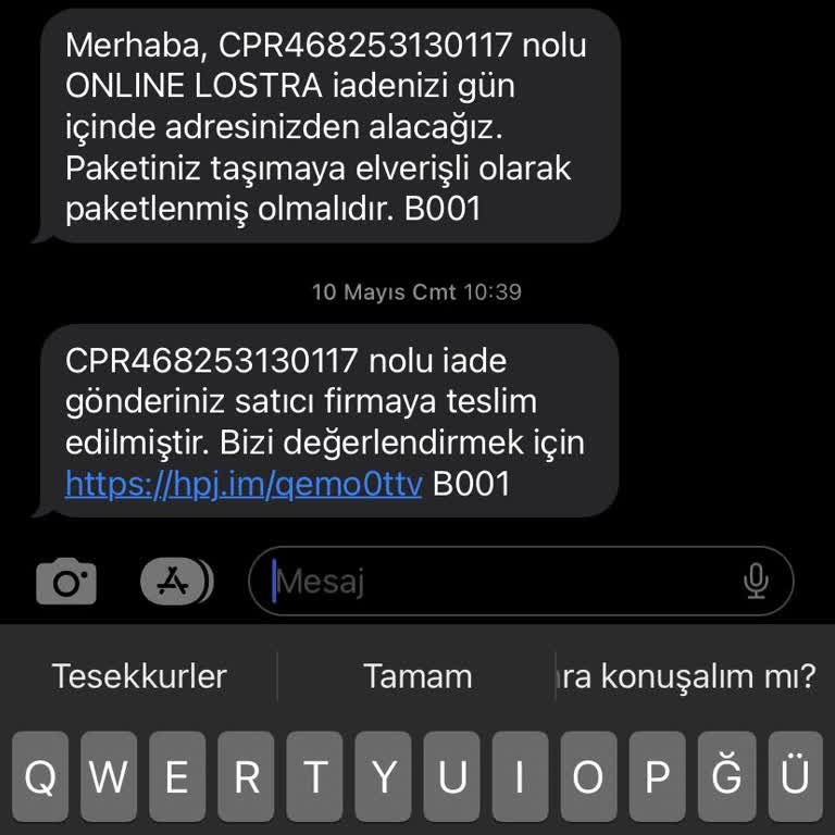 Gönderdiğim Kargolardan Biri Kayboldu, Çözüm Sunulmuyor