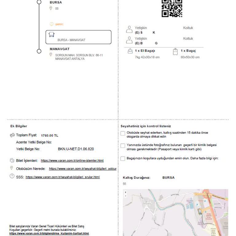 Varan Turizm'den İptal Edilemeyen Bilet Ve İade Sorunu