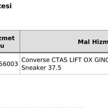 Converse Ayakkabıda Kalıp Farkı Ve Müşteri Hizmetleri Sorunu