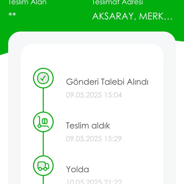 Kargo Firması Teslimat Adresimi Dağıtım Ağı Dışında Bırakıp Paketi Bayiye Yönlendirdi