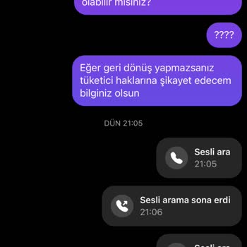 Yanlış Ürün Gönderildi, İletişim Kurulmadı Ve İade Yapılmadı