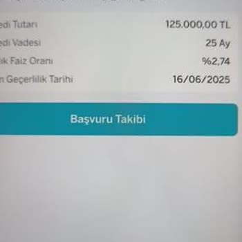 Kredi Başvurusunda Belirtilen Faiz Oranının Değiştirilmesi