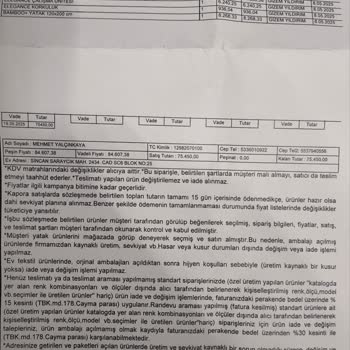 Kurumsal Mağazadan Beklenmeyen Hizmet: 85 Bin TL'lik Odaya 2 Vida Bulunamadı!