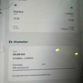 Ekstra Bagaj Hakkı Satışı Sonrası Kullanılamayan 5 Kg Sorunu