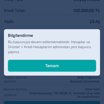 Kredi Onaylandı Ama Kullanıma Açılmadı, Müşteri Hatalı Gösterildi