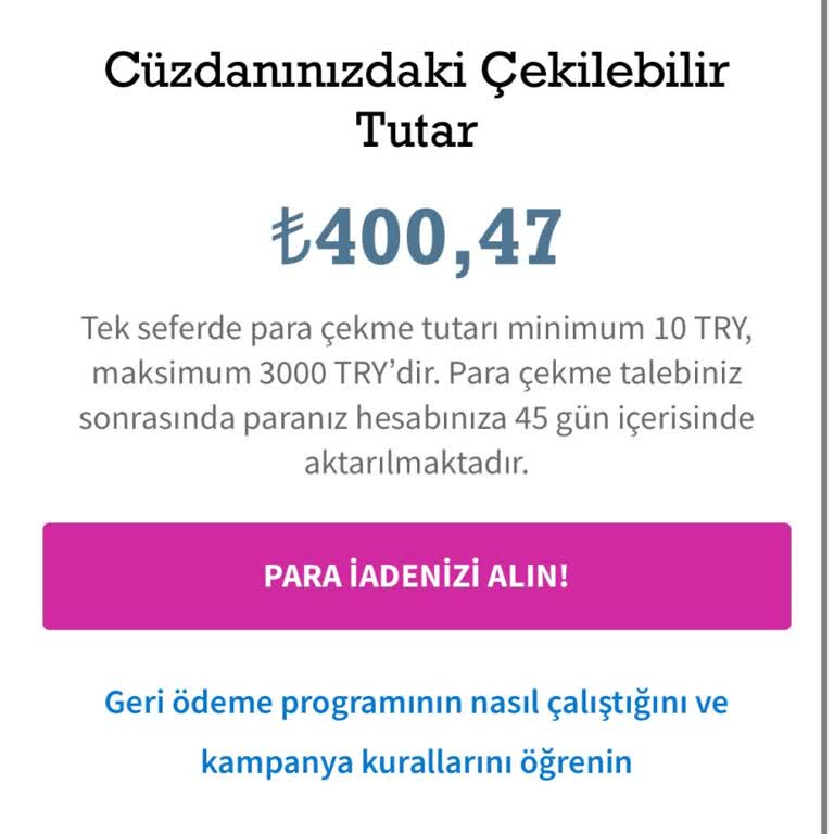 Banabak Uygulamasında Prima İade Kampanyasında Yaşanan İade Sorunu