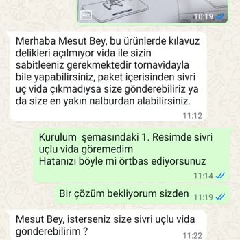 Müşteri Temsilcisinin Tutumu Hayal Kırıklığı Yarattı