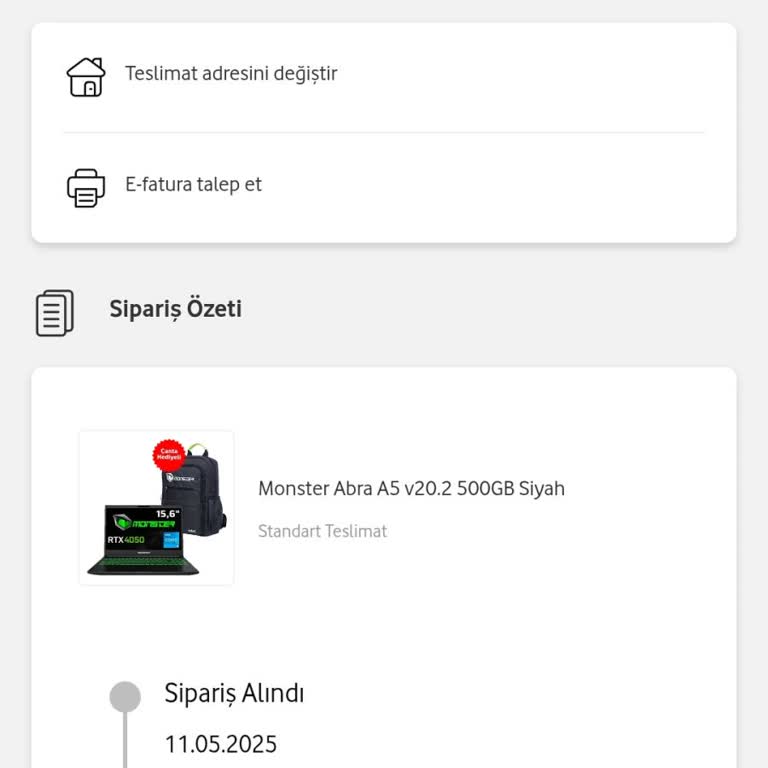 Faturaya Ek Cihaz Günlerdir Teslim Edilmiyor Müşteri Hizmetleri Yetersiz