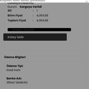 Siparişim 1 Aydır Kargoda Bekliyor, Mağdur Edildim