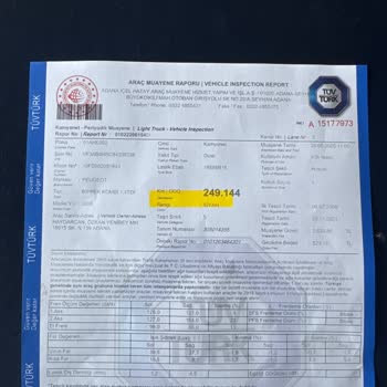 Araç Muayenesinde Vites Kolunun Kırılması Ve Sorumluluk Reddi