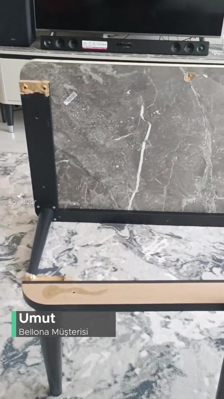 Bellona Orta Salon Sehpa Ayakları Kendiliğinden Kırıldı! videonun kapak resmi