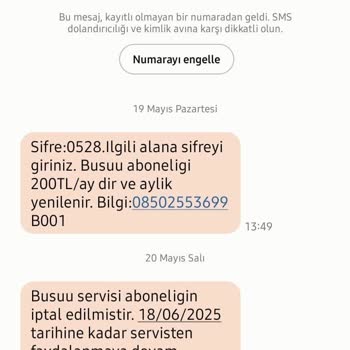 Onayım Olmadan Başlatılan Abonelik Ve Faturalandırma Mağduriyeti