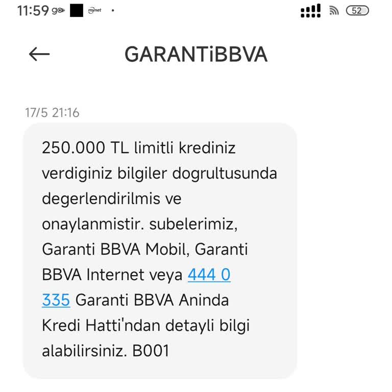 Onaylanan Kredi Faiz Oranı Değiştirildi, Mağdur Edildim