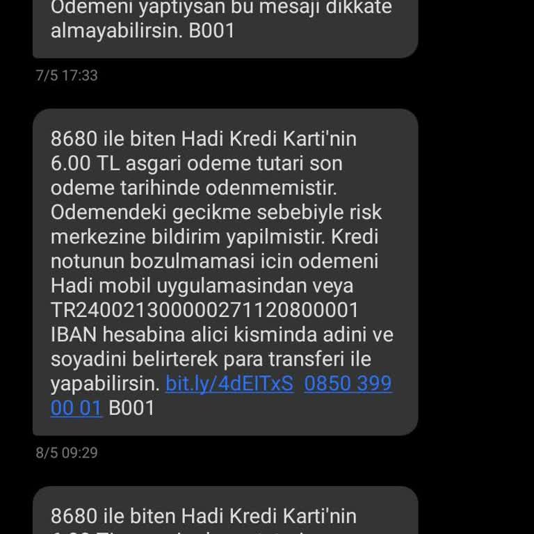Hadi - Tombank Hediye Kampanyasında Yanıltıcı Bilgilendirme Ve Kredi Kartı Borcu Sorunu