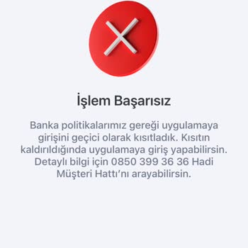 Hadi - Tombank Uygulamaya Erişim Sorunu Ve Hesap Kısıtlaması Nedeniyle Mağduriyet