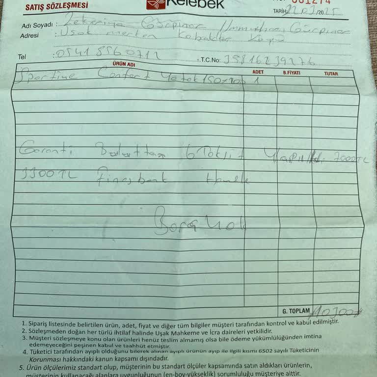 Kelebek Mobilya'dan Alınan Yatak 3 Aydır Teslim Edilmiyor, Mağduriyetim Giderilmiyor