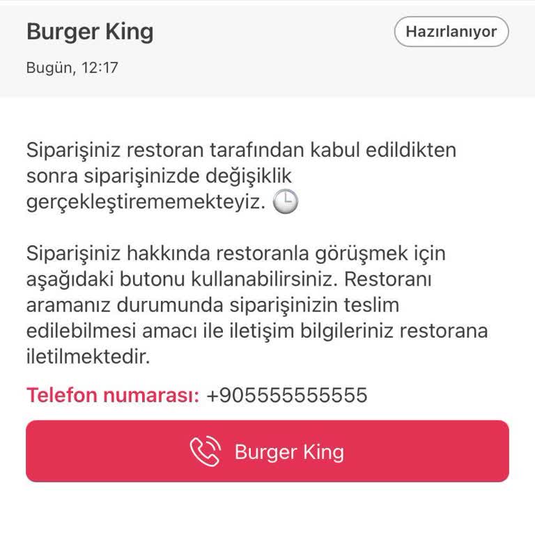 Yemek Sepeti'nde Ödeme Yöntemi Değişikliği Ve İletişim Sorunu