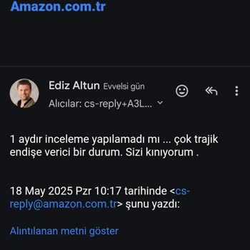 Ürün İadesinde Yaşanan Gecikme Ve Hizmet Kalitesindeki Düşüş