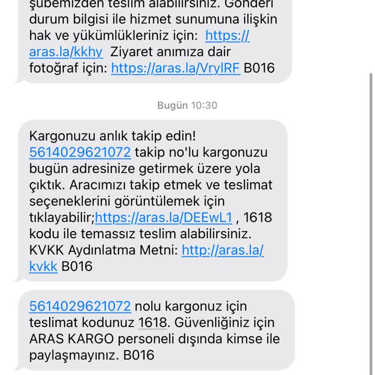 Kargo Teslimatında Kod Sistemi Nedeniyle Mağduriyet Yaşıyorum