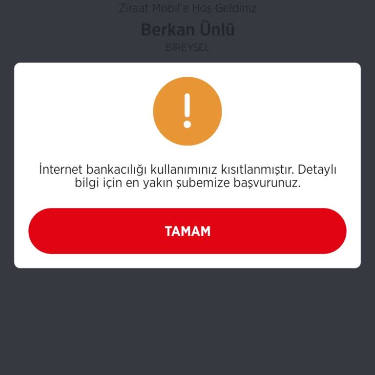 İnternet Bankacılığına Erişim Engeli Mağduriyeti
