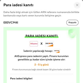 İade Ücreti Banka Hesabında Görünmüyor ve Müşteri Hizmetleri Sorunu