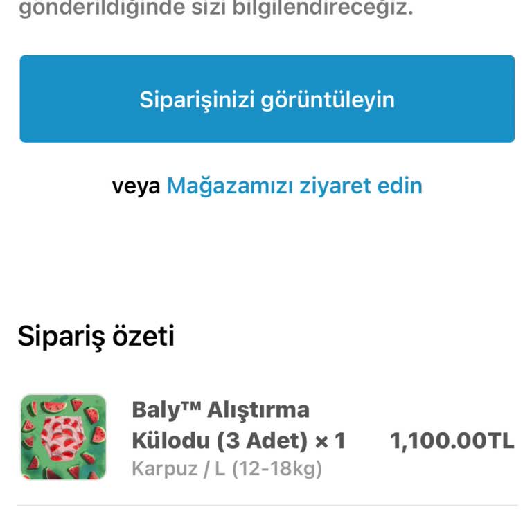 Sipariş İptali Sonrası İletişimsizlik Ve İade Belirsizliği Endişesi