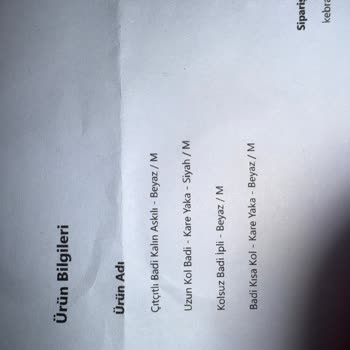 Aldığım Ürünlerle İlgisiz Teslimat Ve İletişimsizlik Yaşadım