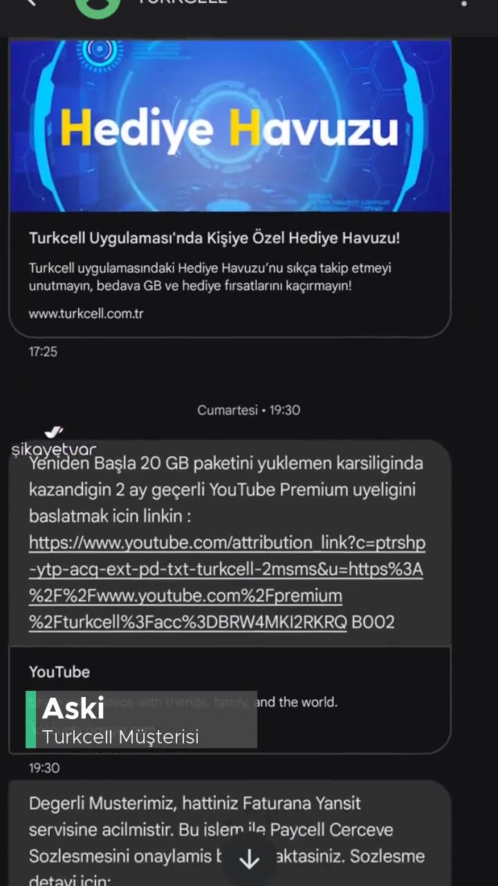 Turkcell 2 Aylık Youtube.com Premium Üyeliği videonun kapak resmi