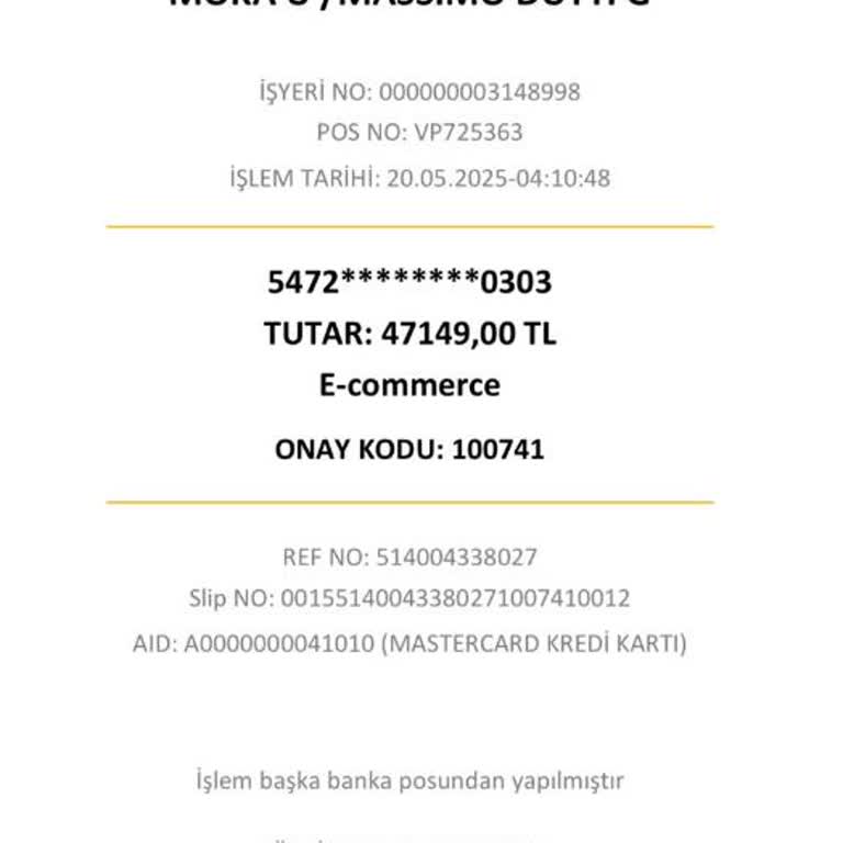 Onaysız Kredi Kartı Harcaması Ve Acil İade Talebi