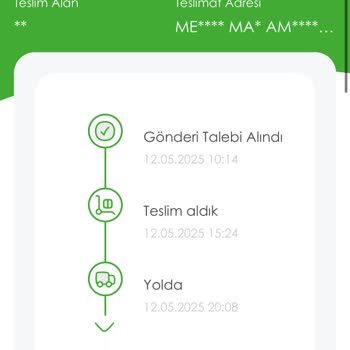 Geciken Kargo Ve Yetersiz Müşteri Hizmeti Deneyimi
